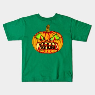 Raar! Scary Pumpkin! Kids T-Shirt